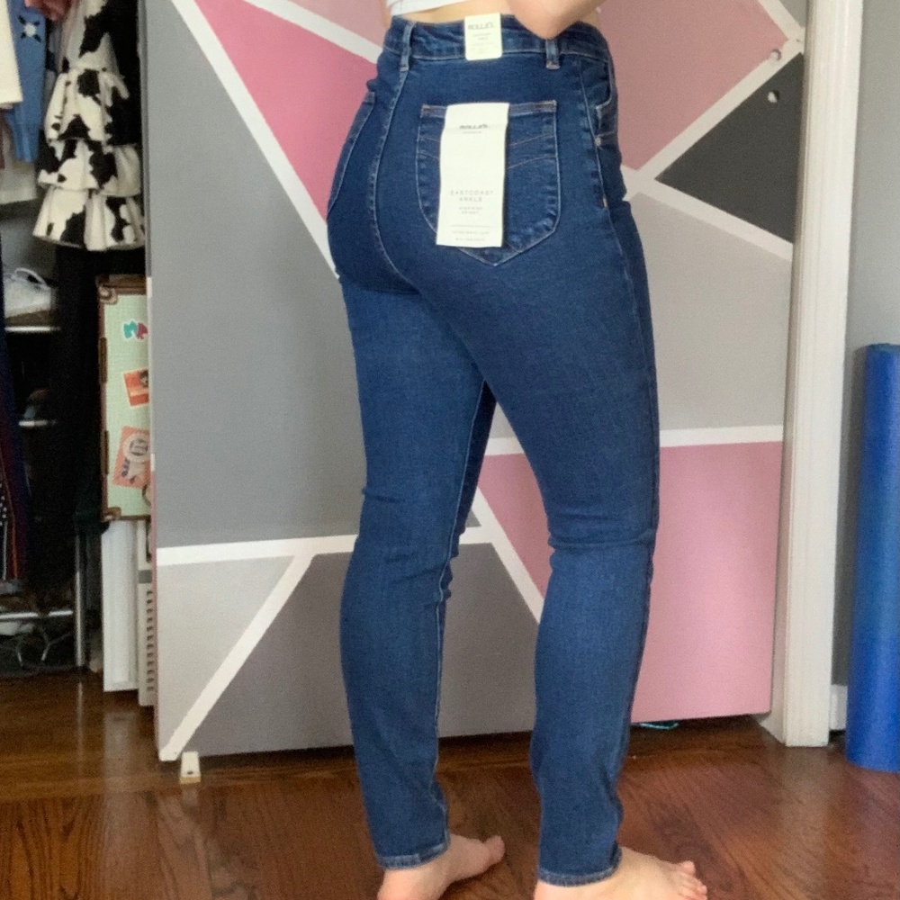 brand new with tags - rolla skinny jeans